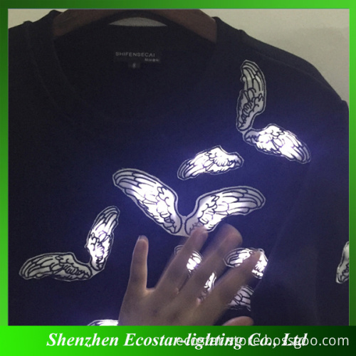 Cheap Custom LED Light-Tshirt with Low MOQ